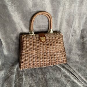 1950s～1960s Vintage basket purse